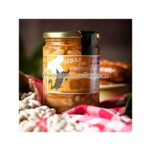 Judias Con Chorizo Y Panceta - Producto Artesano - 400g Tarr0