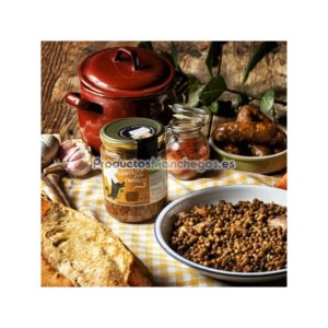 Lentejas Con Chorizo Y Panceta - Producto Artesano - 400g Tarro